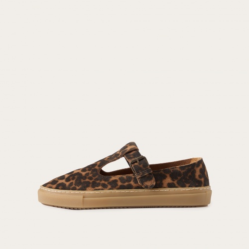 Sababa sneakersy, cętki welur